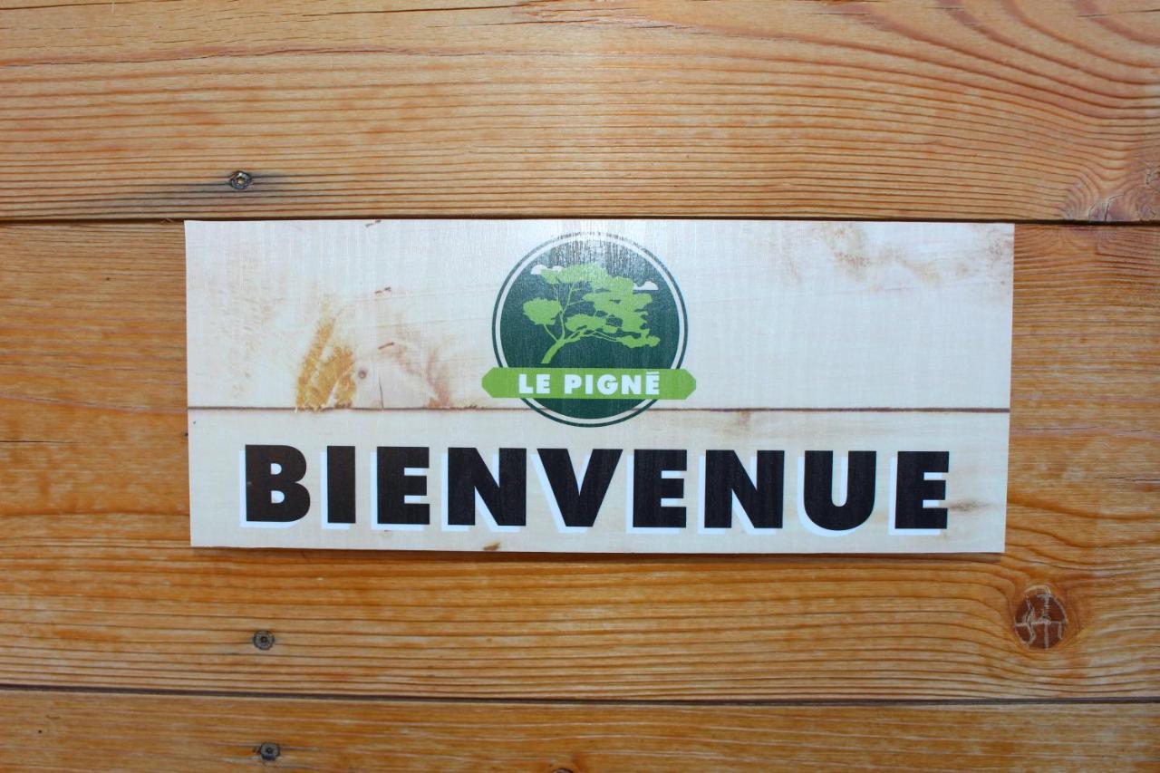 Gite Le PigneCurbans エクステリア 写真